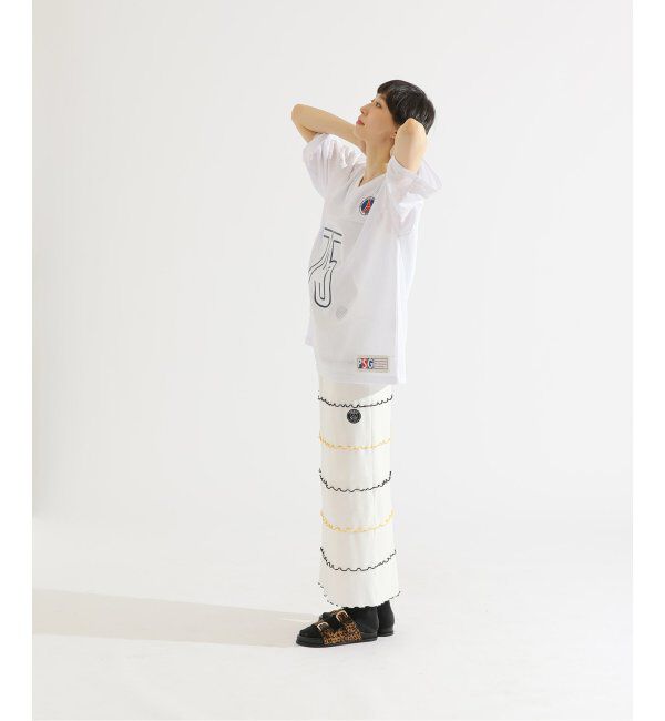 Paris Saint-Germain「【EVA*PSG】JP  TIERED SKIRT」|スカート|