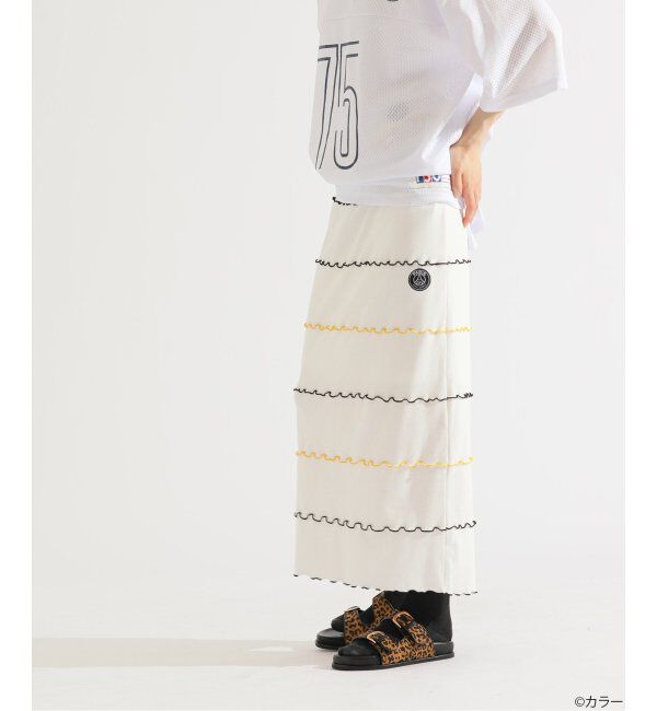 Paris Saint-Germain「【EVA*PSG】JP  TIERED SKIRT」|スカート|ホワイト