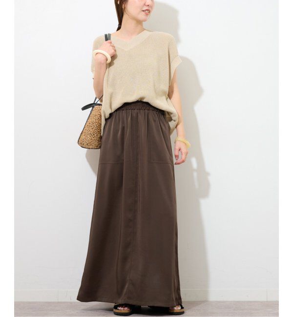 JOURNAL STANDARD relume「ヴィンテージサテンベイカースカート」|スカート|