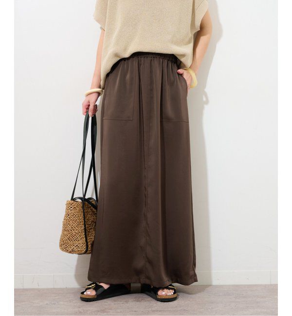 JOURNAL STANDARD relume「ヴィンテージサテンベイカースカート」|スカート|