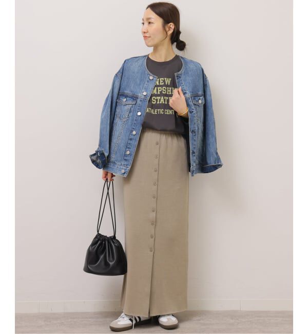 JOURNAL STANDARD relume「フロントボタンカットイージースカート」|スカート|