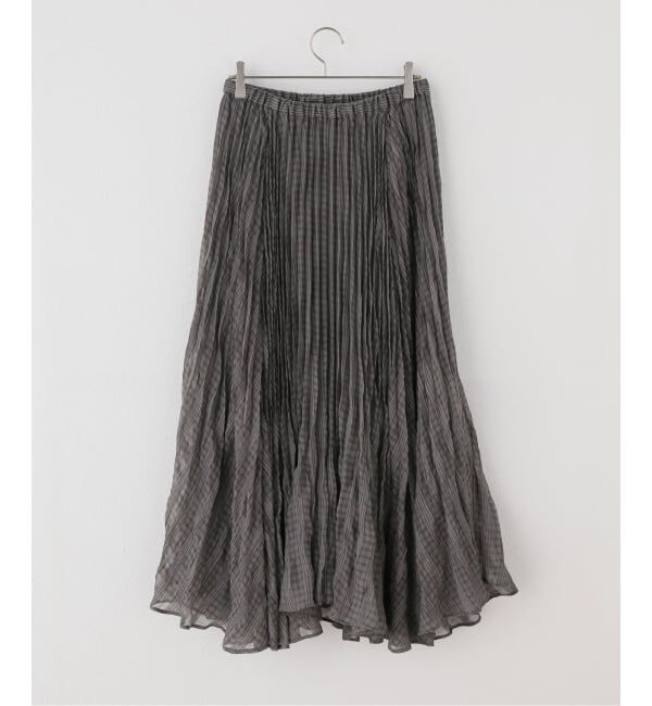 JOURNAL STANDARD「シアーチェックプリーツスカート」|スカート|