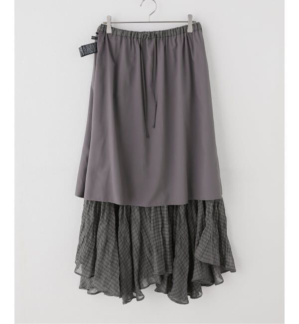 JOURNAL STANDARD「シアーチェックプリーツスカート」|スカート|
