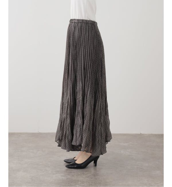 JOURNAL STANDARD「シアーチェックプリーツスカート」|スカート|