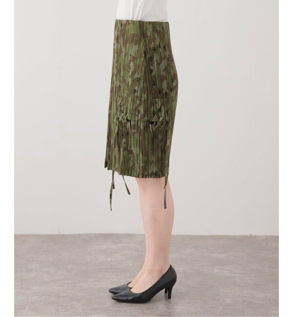 Oriens JOURNAL STANDARD「【P.A.M/パム】OAKLEAF PLEATED SKIRT」|スカート|
