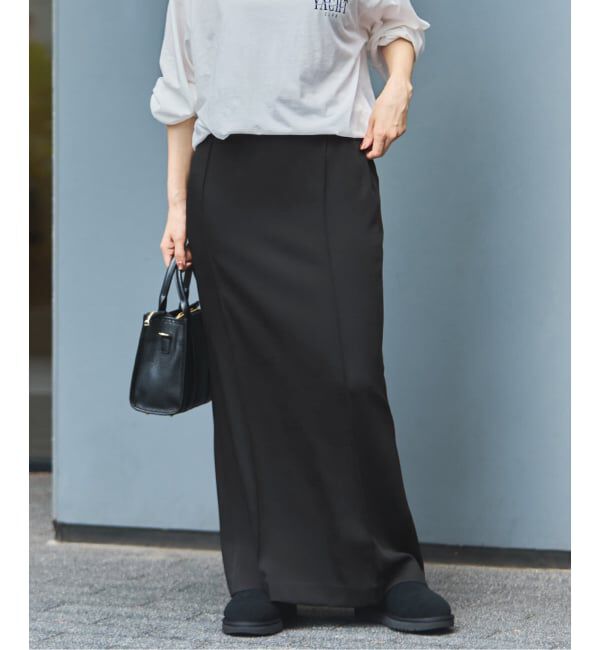 FRAMeWORK「≪手洗い可≫イージースラックススカート」|スカート|