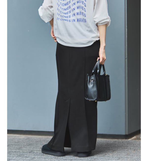 FRAMeWORK「≪手洗い可≫イージースラックススカート」|スカート|