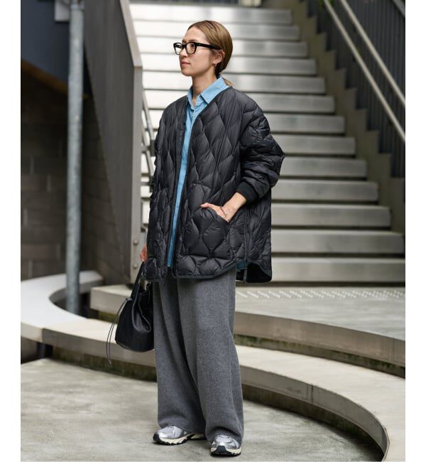 ≪WEB先行 / 追加≫TAION/タイオン 別注フードビブス付きブルゾン