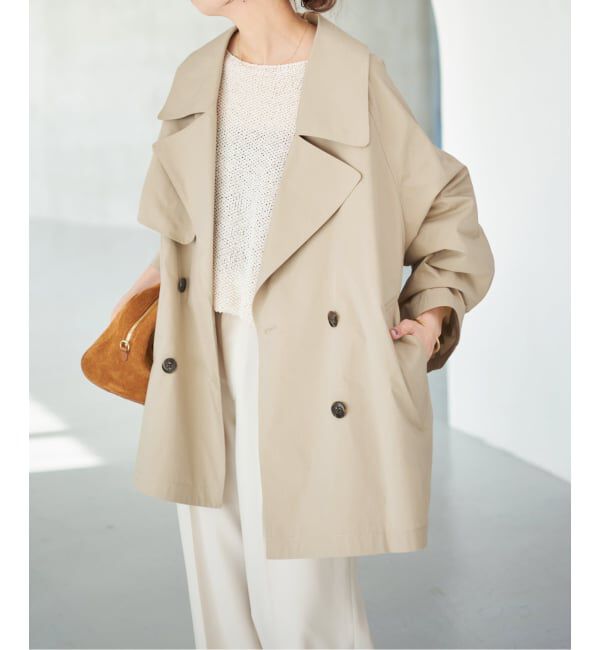 Spick and Span「《新色有り / 追加》C/Pミドル丈トレンチコート」|トレンチコート|