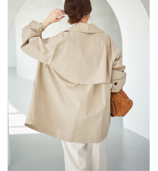 Spick and Span「《新色有り / 追加》C/Pミドル丈トレンチコート」|トレンチコート|