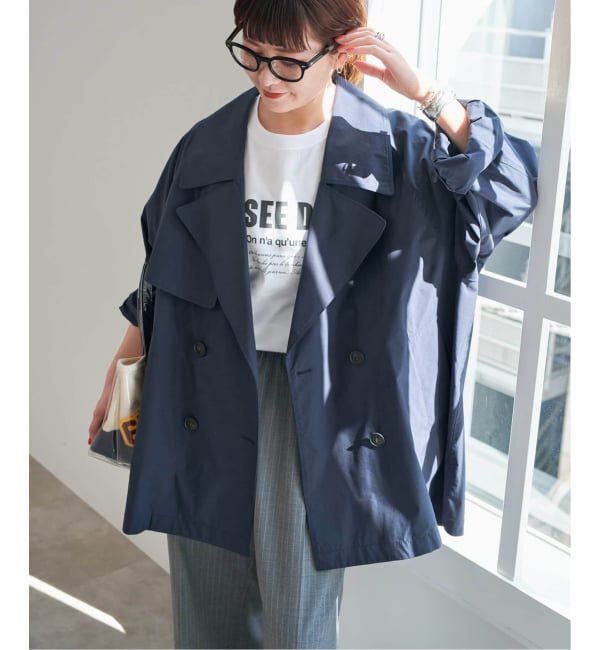 Spick and Span「《新色有り / 追加》C/Pミドル丈トレンチコート」|トレンチコート|