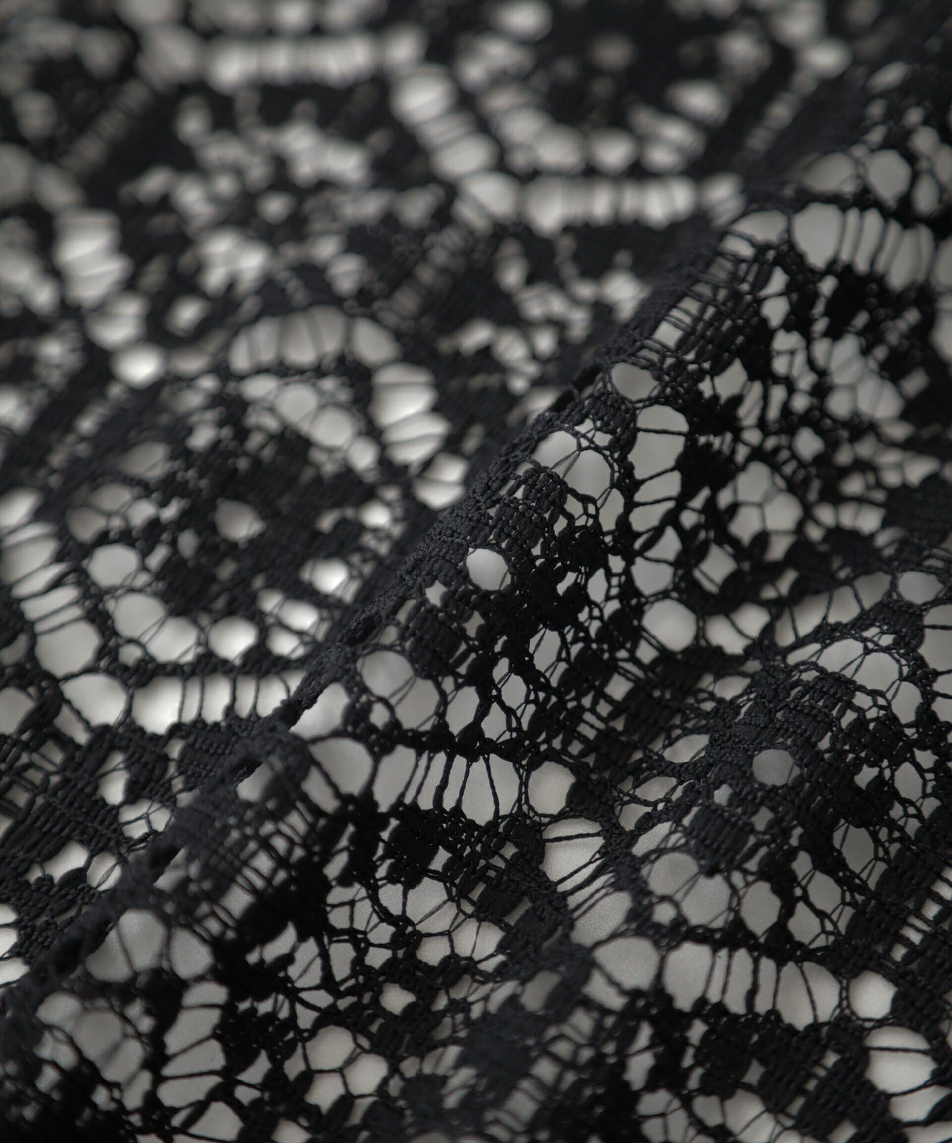 nano･universe「クロシェタイルレースチュニックブラウス(セットアップ可)」|シャツ・ブラウス|