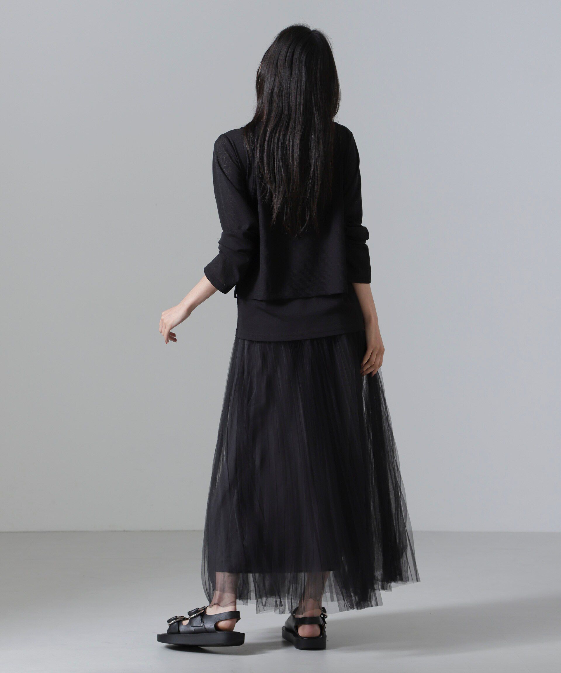 nano･universe「シアーレイヤードアンサンブルカットトップス」|Tシャツ・カットソー|