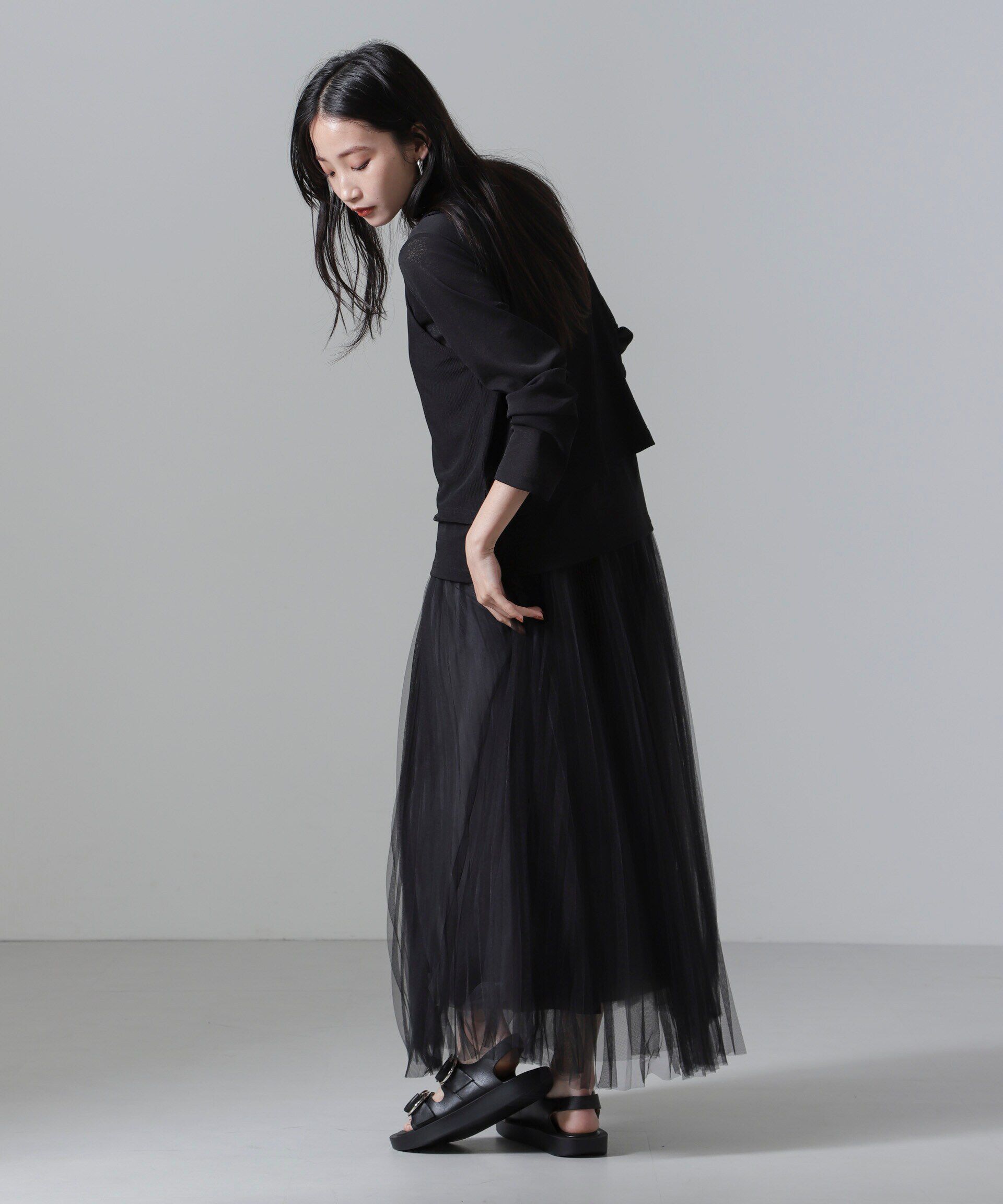 nano･universe「シアーレイヤードアンサンブルカットトップス」|Tシャツ・カットソー|