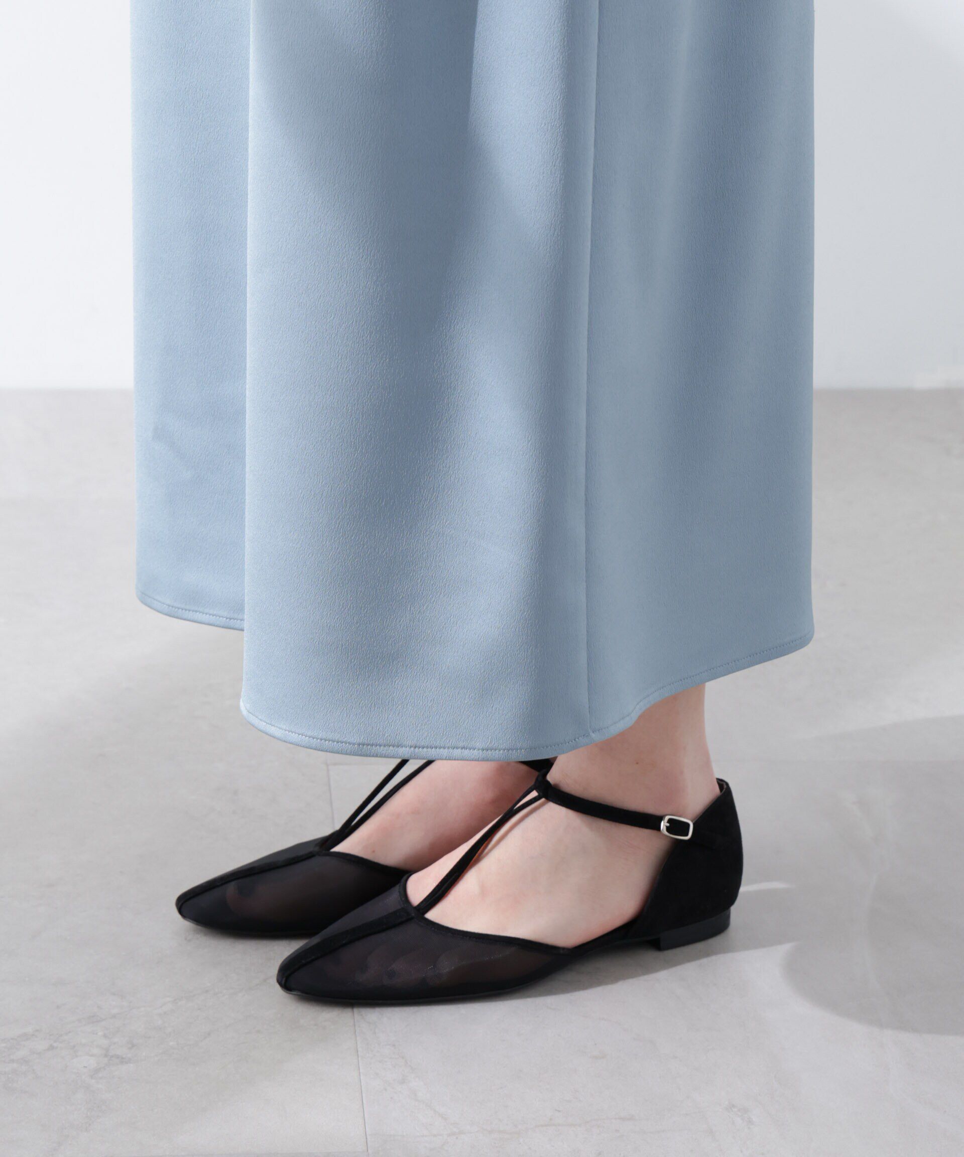 nano･universe「サテンキャミワンピース」|ワンピース|