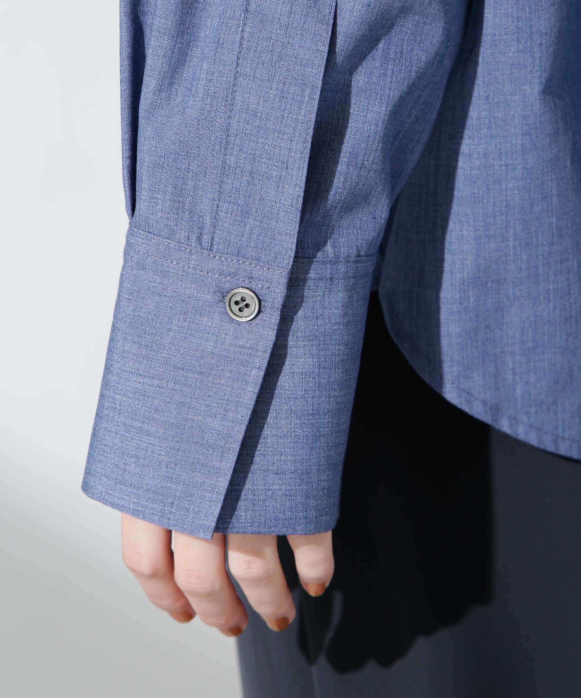 nano･universe「カットワークレースオーバーサイズシャツ」|シャツ・ブラウス|