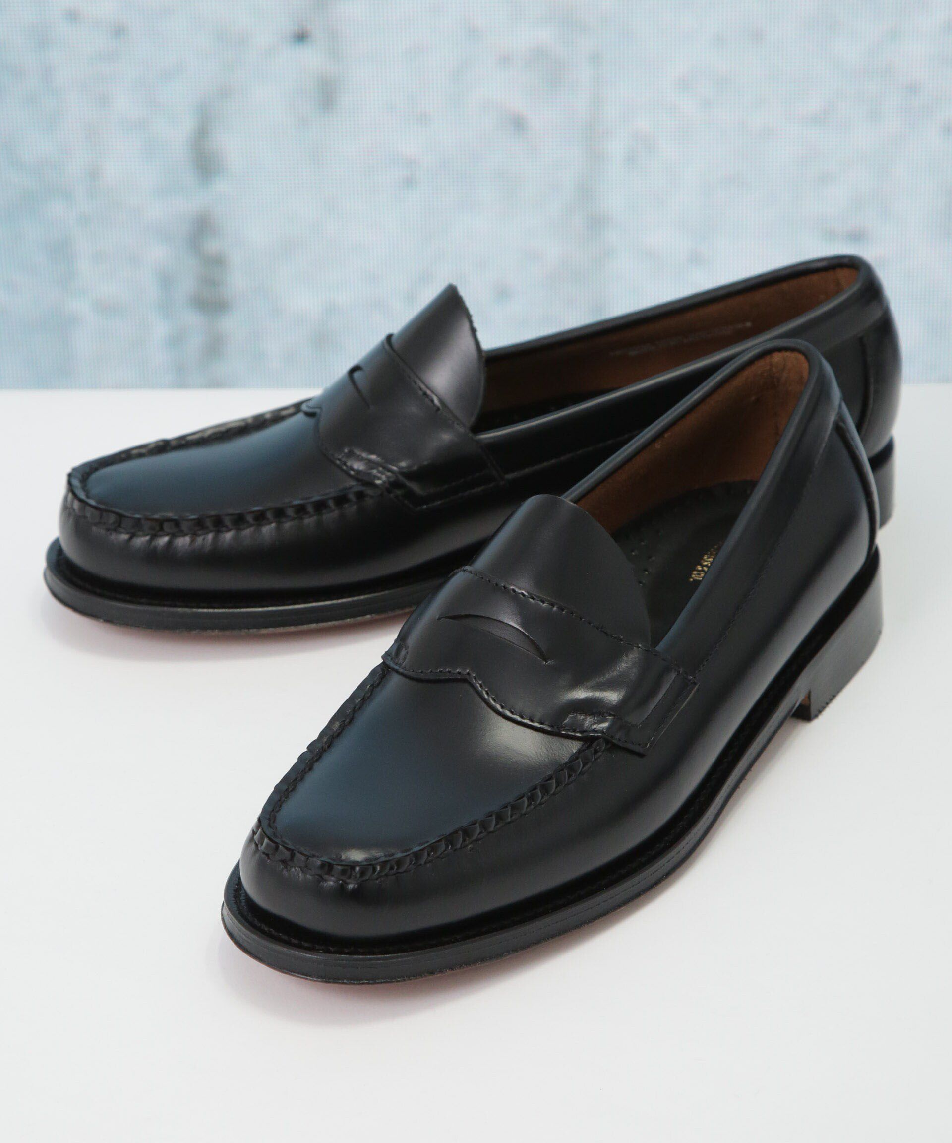 nano･universe「G.H. BASS/LOGAN」|ビジネス・ドレスシューズ|ブラック