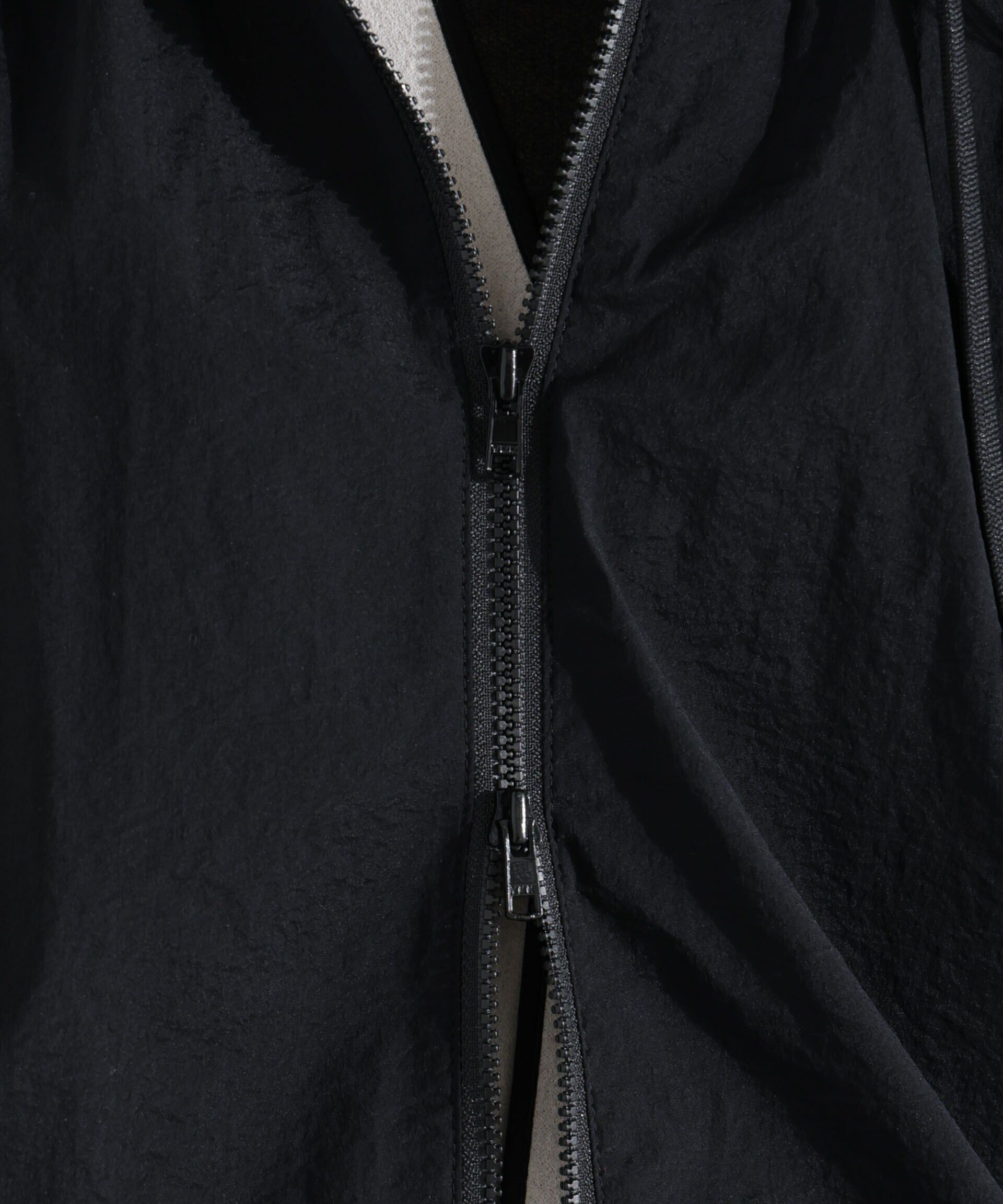 nano･universe「ナイロンワッシャーオーバーサイズライトブルゾン」|ブルゾン・スタジャン|