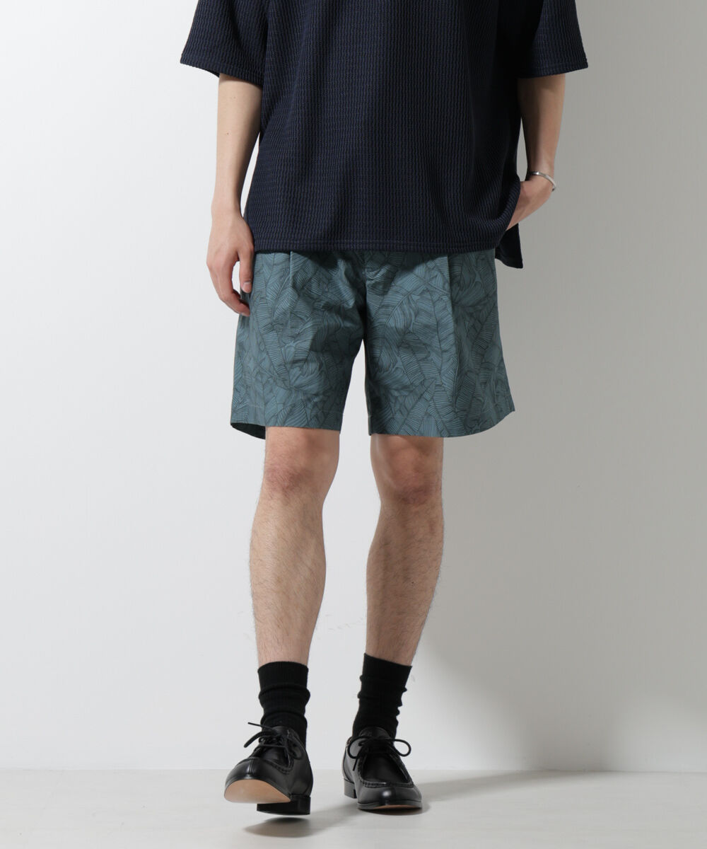 nano･universe「オリジナルボタニカルショーツ」|チノ|ブルーグリー 2