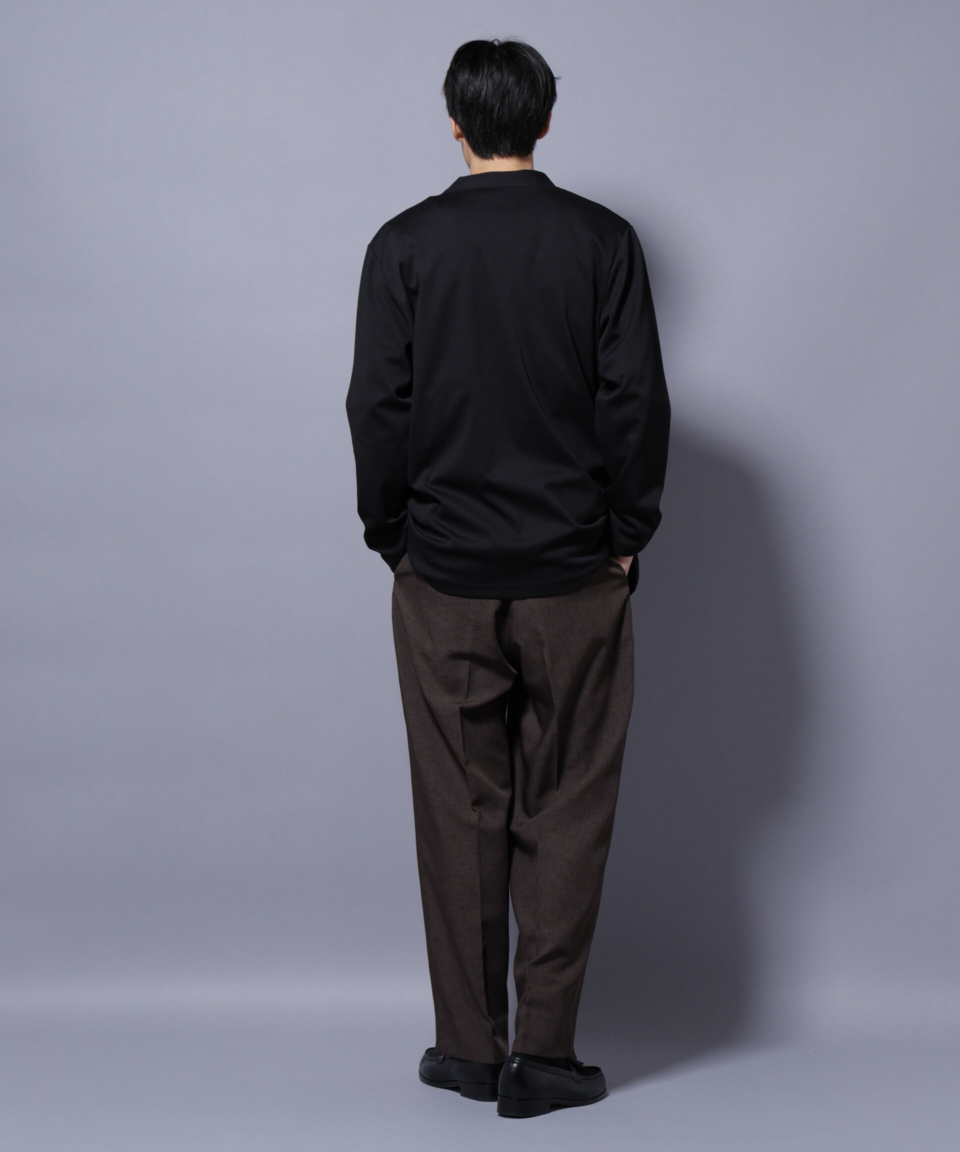 nano･universe「ダブルジャージー着流しカーディガン」|Tシャツ・カットソー|