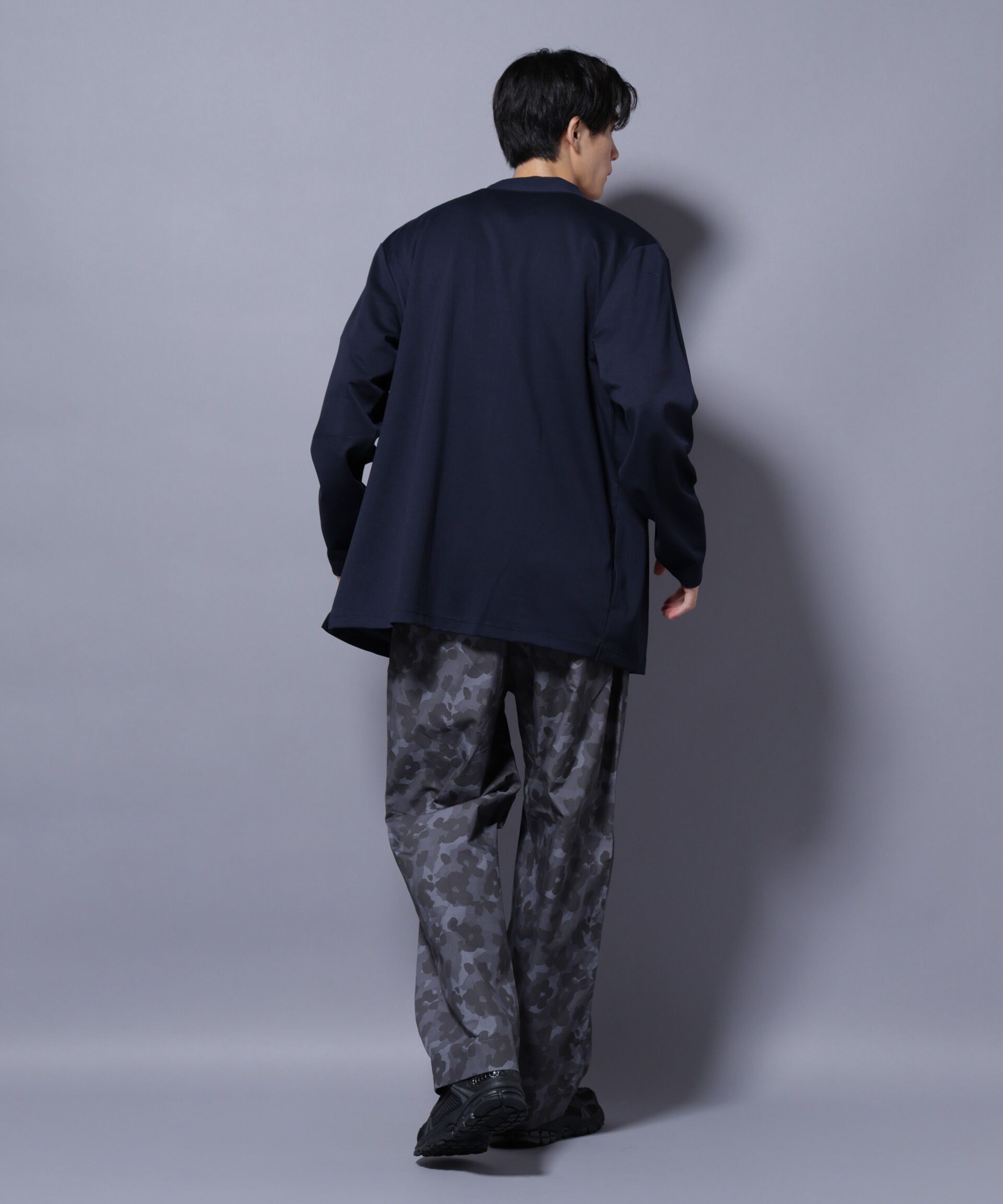 nano･universe「ダブルジャージー着流しカーディガン」|Tシャツ・カットソー|