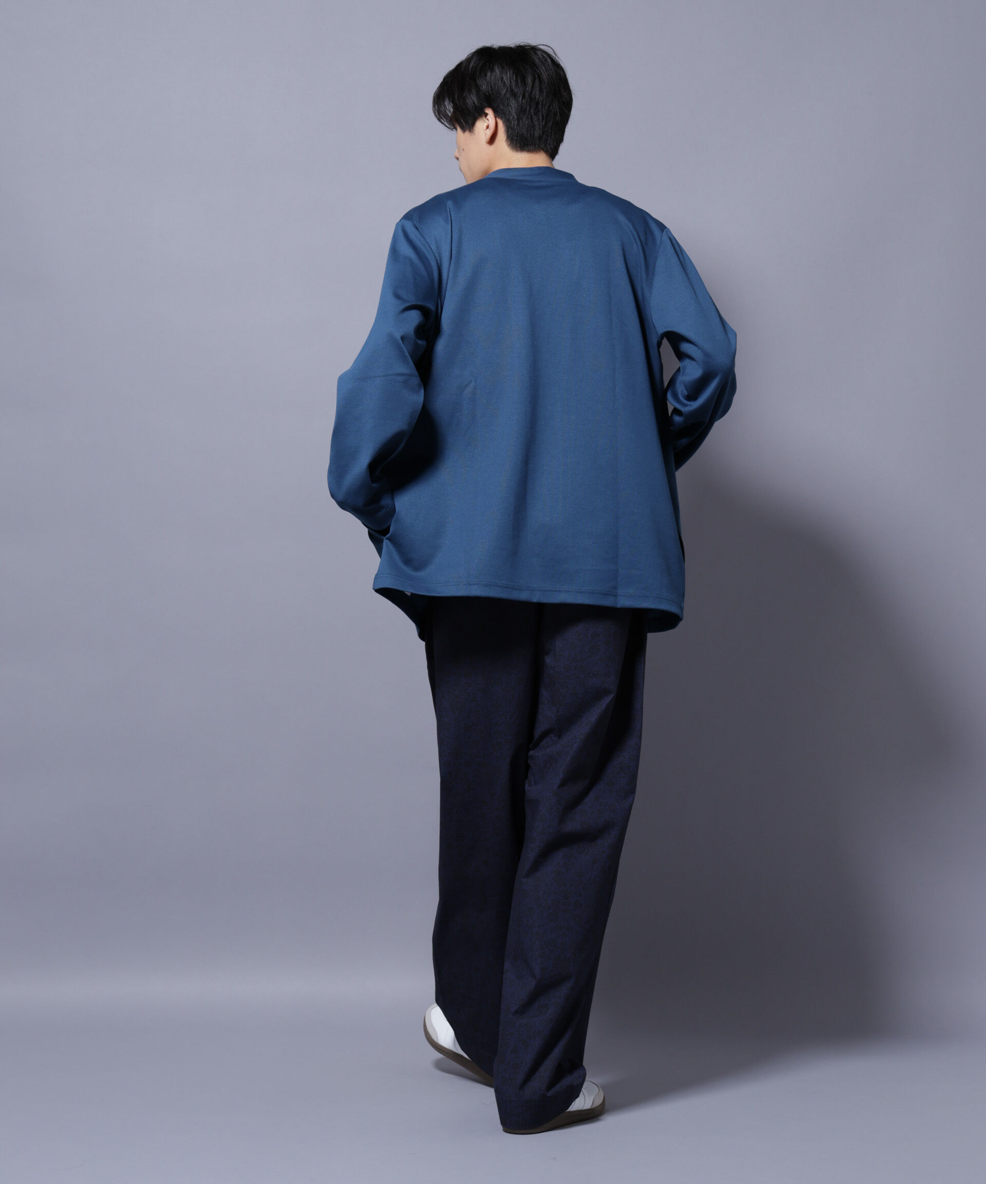 nano･universe「ダブルジャージー着流しカーディガン」|Tシャツ・カットソー|