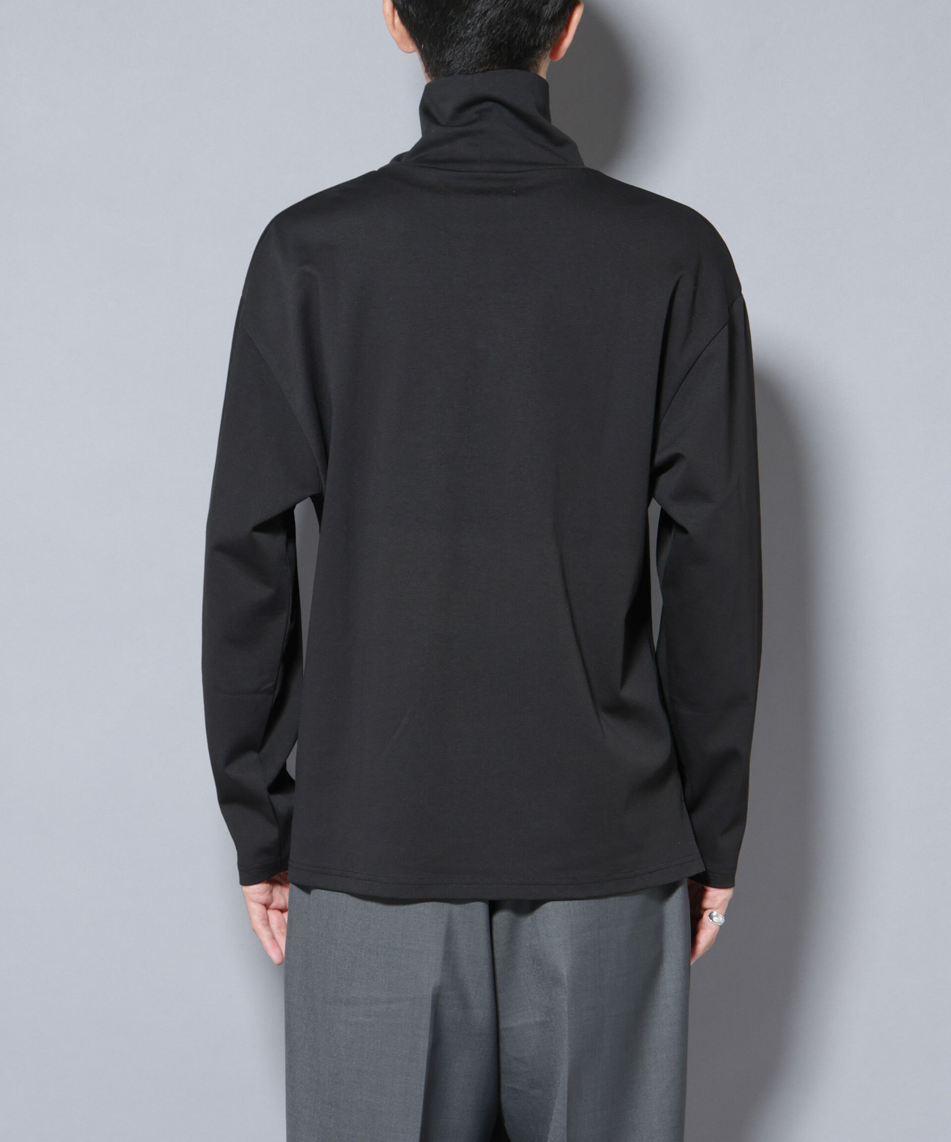 nano･universe「｢NJ/CLUB｣ ポンチタートルネック」|Tシャツ・カットソー|