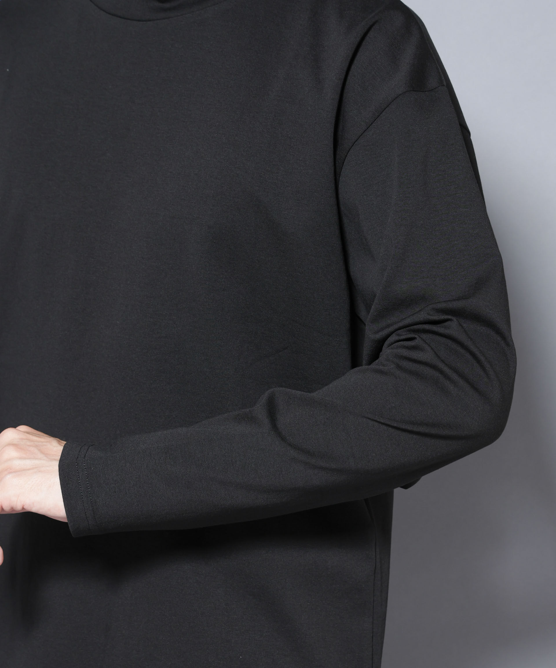 nano･universe「｢NJ/CLUB｣ ポンチタートルネック」|Tシャツ・カットソー|