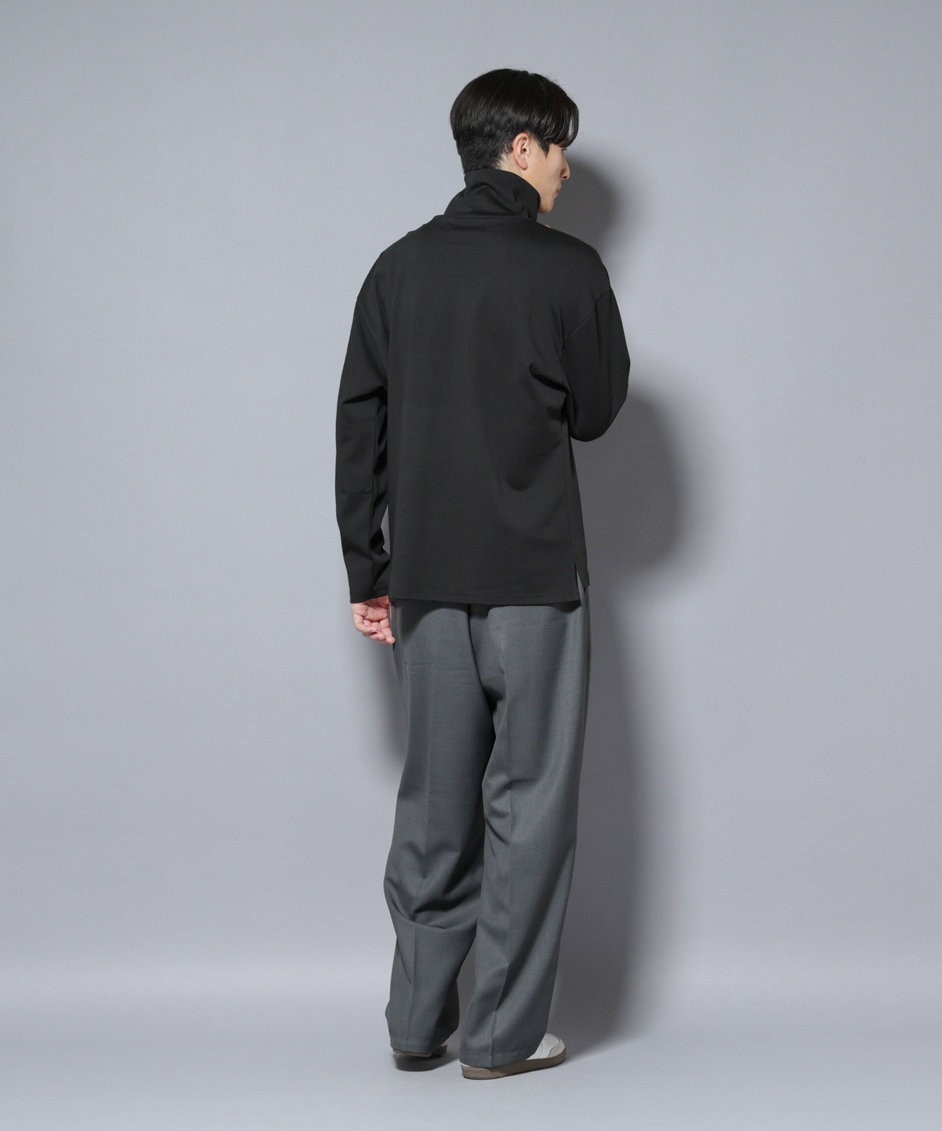 nano･universe「｢NJ/CLUB｣ ポンチタートルネック」|Tシャツ・カットソー|