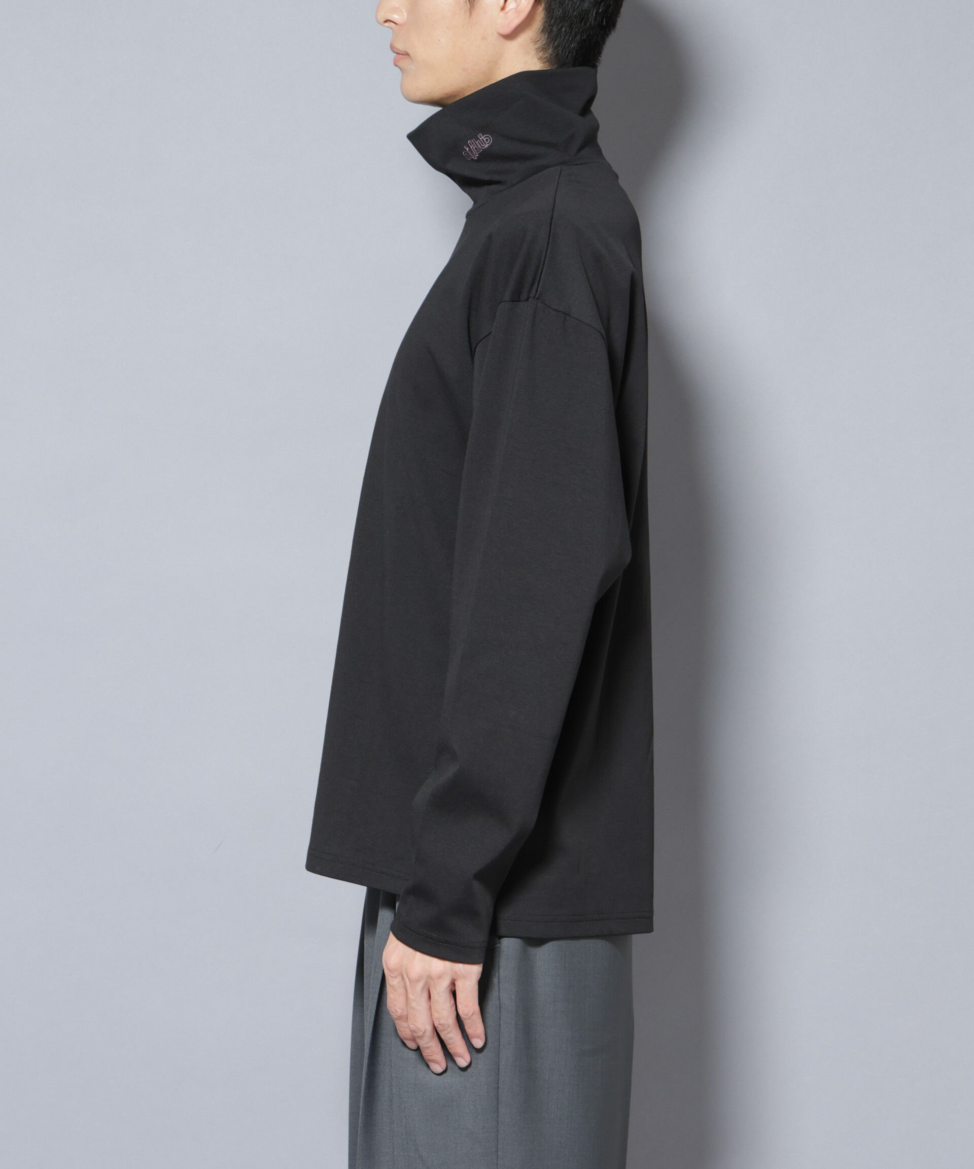 nano･universe「｢NJ/CLUB｣ ポンチタートルネック」|Tシャツ・カットソー|