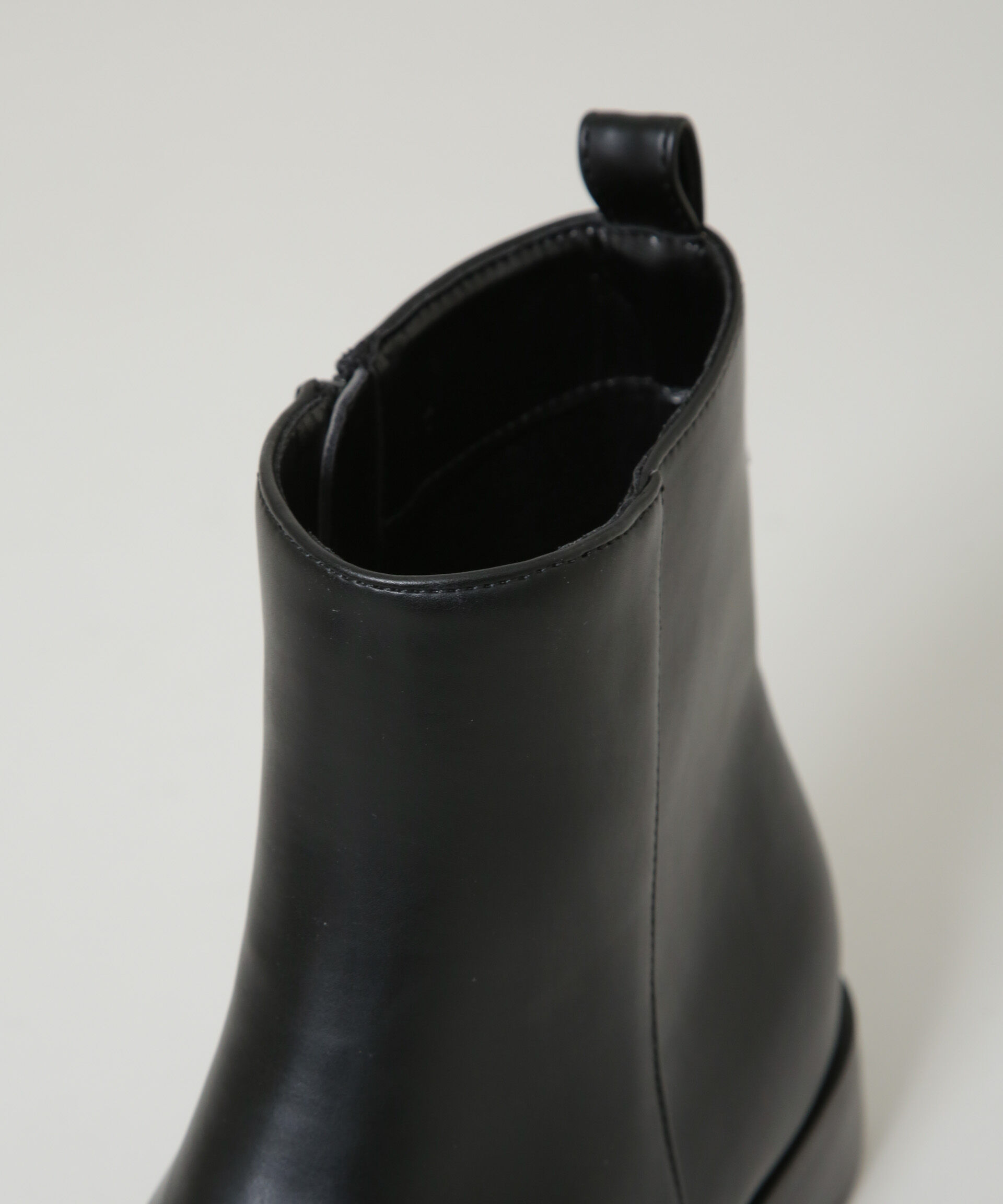 nano･universe「スクエアトゥフラットブーツ」|ビジネス・ドレスシューズ|