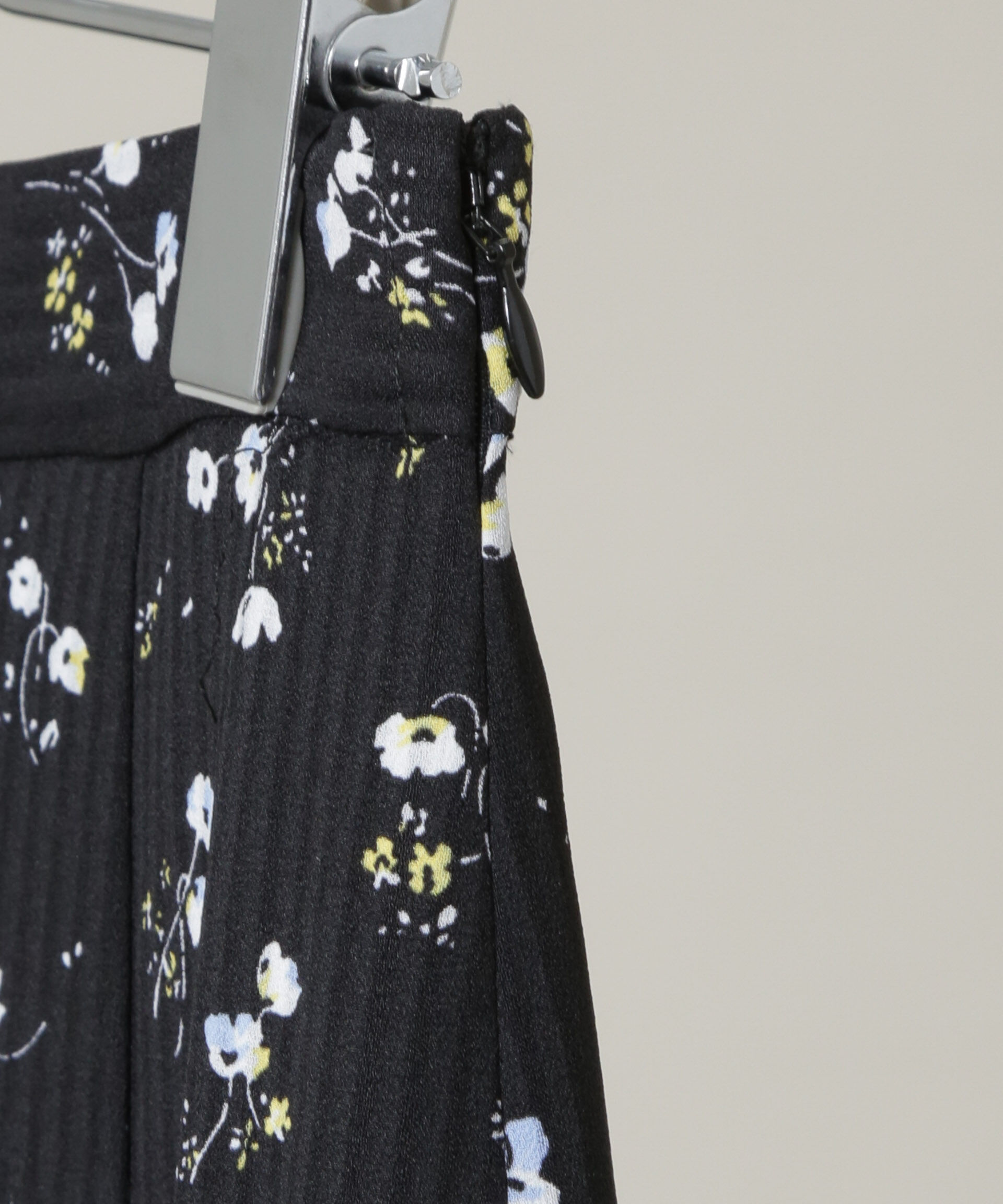 nano･universe「フラワープリントイレヘムタックフレアスカート(セットアップ可)」|スカート|