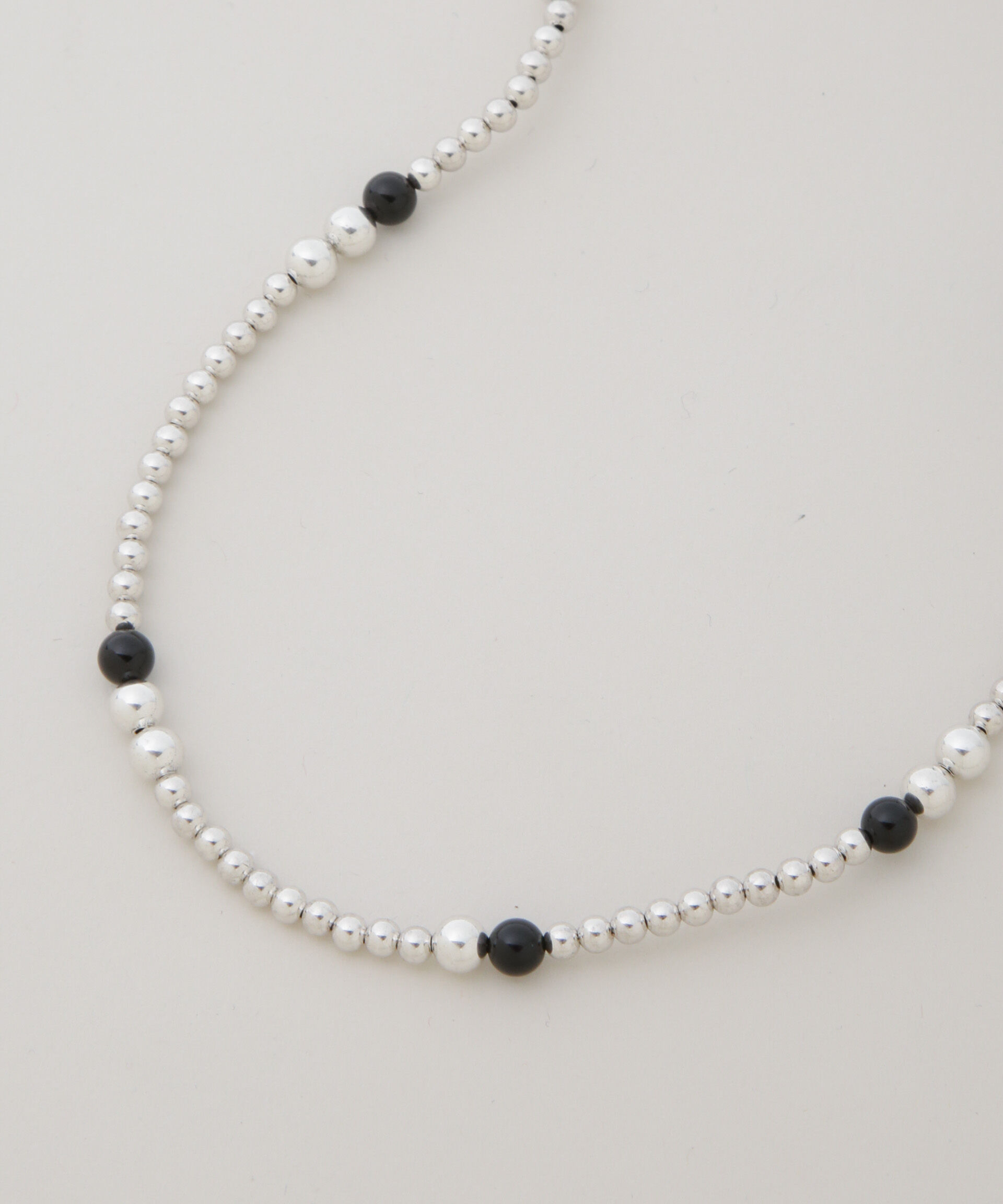 nano･universe「PHILIPPE AUDIBERT/Eunice necklace Black」|ネックレス|