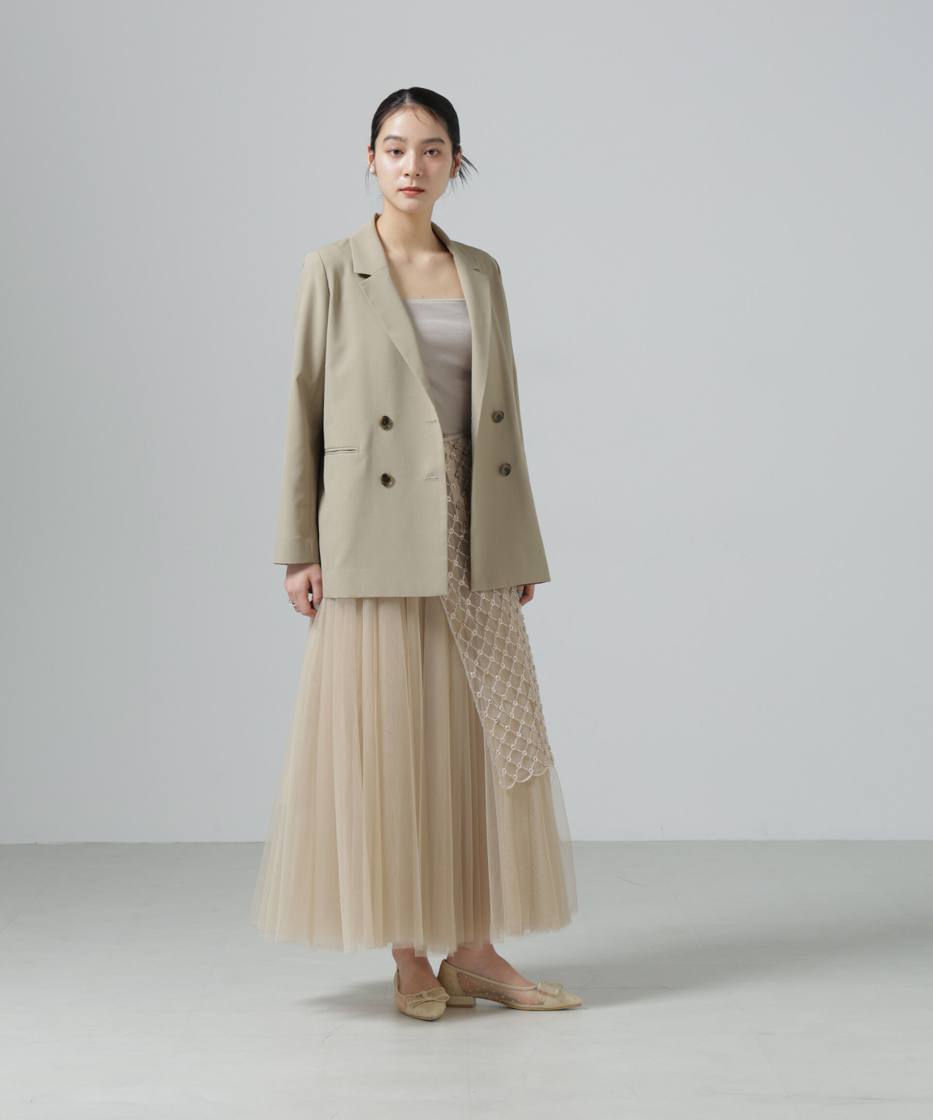 nano･universe「CHOKLATE PARIS/ベーシックチュールスカート」|スカート|