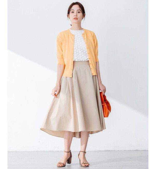 組曲「【速乾・撥水】ハイカウントタフタ スカート」|スカート|