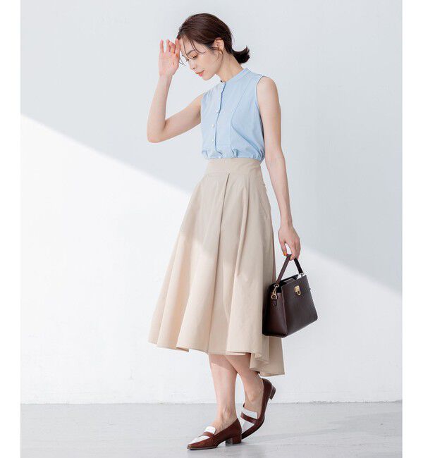 組曲「【速乾・撥水】ハイカウントタフタ スカート」|スカート|