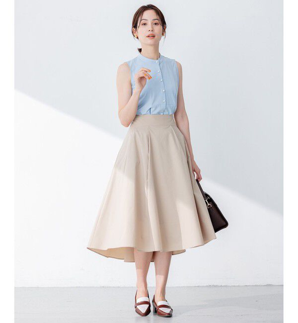 組曲「【速乾・撥水】ハイカウントタフタ スカート」|スカート|