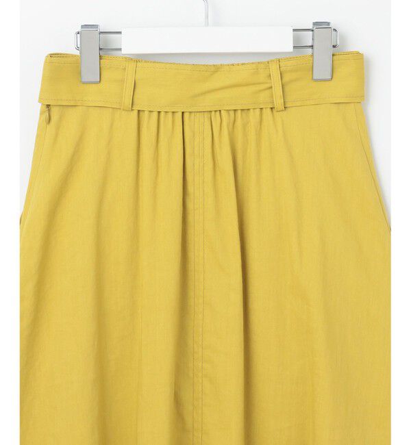 自由区「【洗える】リネンビスコースストレッチフレア スカート」|スカート|