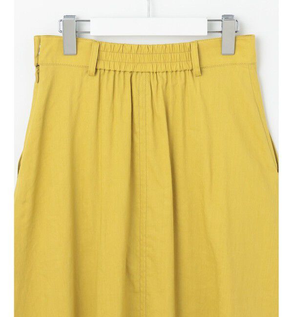 自由区「【洗える】リネンビスコースストレッチフレア スカート」|スカート|