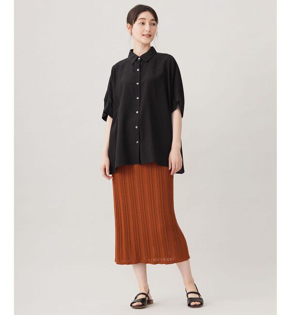 自由区「【カタログ掲載・セットアップ対応・洗える】シアーコイル スカート」|スカート|