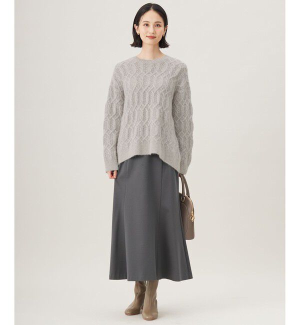 自由区「【セットアップ対応・洗える】エアーポンチ スカート」|スカート|