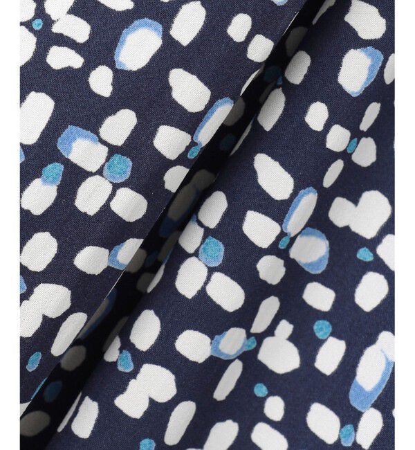 自由区「【カタログ掲載・セットアップ対応・洗える】ジオメトリックフラワードットプリント スカート」|スカート|