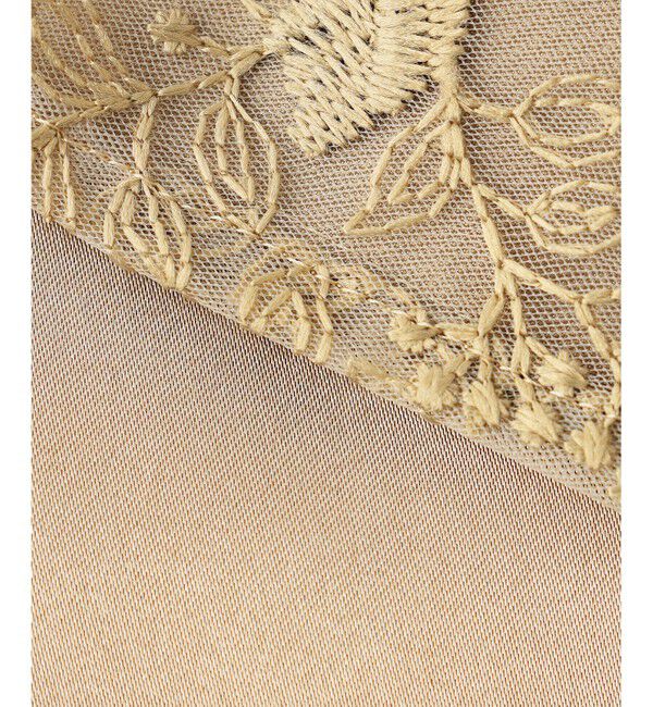 自由区「【洗える】フローティングエンブロイダリー スカート」|スカート|