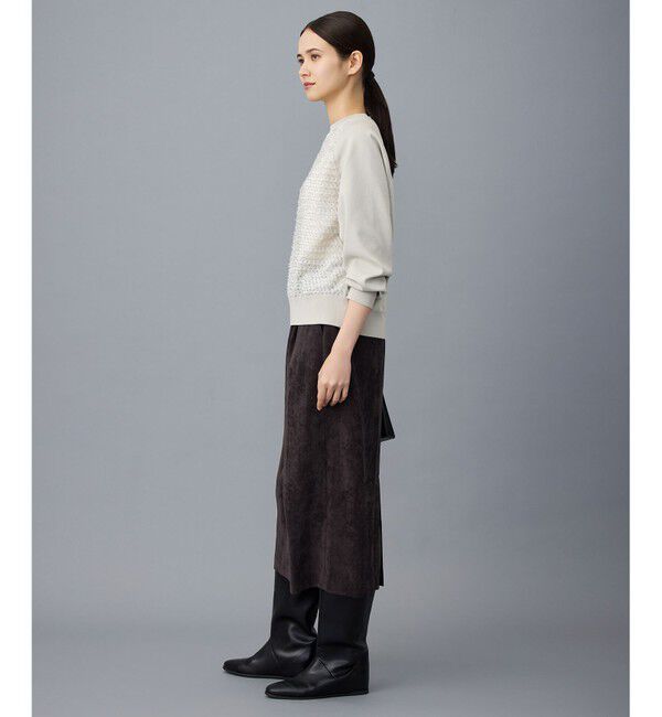 自由区「【SHIHOさん着用】ソフトコーデュロイ スカート」|スカート|