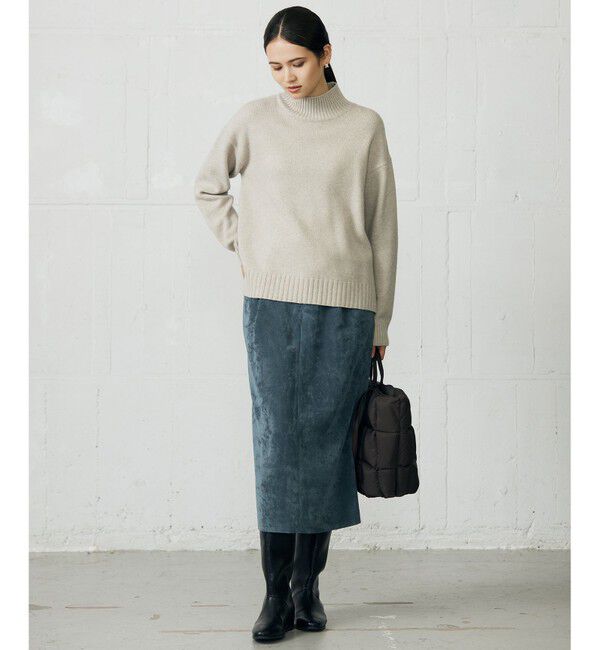 自由区「【SHIHOさん着用】ソフトコーデュロイ スカート」|スカート|