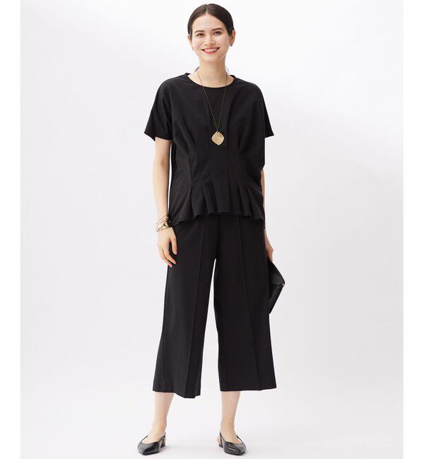 自由区「【セットアップ対応】ハイカウントモクロディ トップス」|Tシャツ・カットソー|