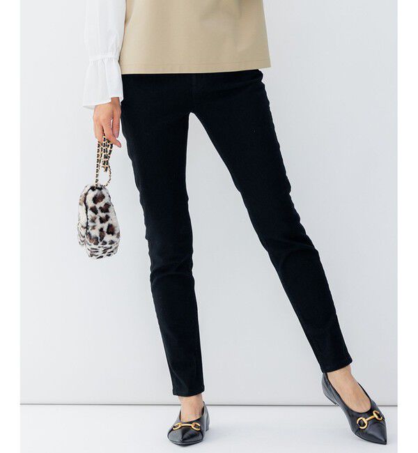 23区「【洗える】23区DENIM スキニー パンツ」|デニム|ブラック系