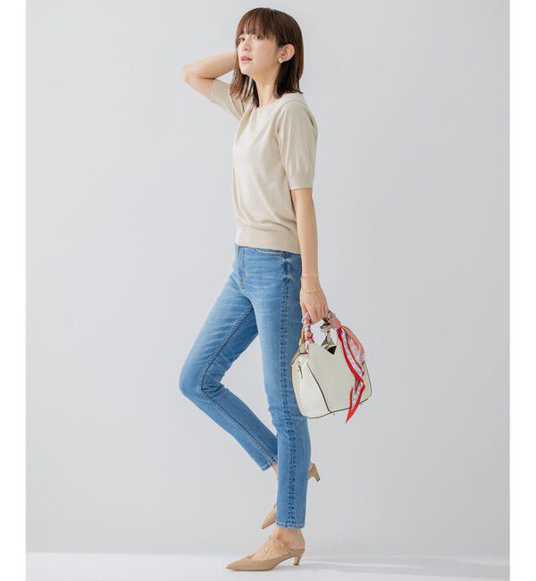 23区「【洗える】23区DENIM スキニー パンツ」|デニム|