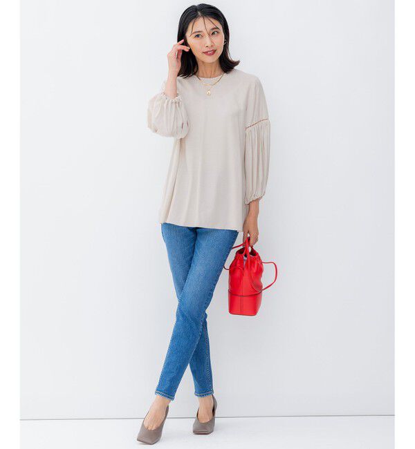 23区「【洗える】23区DENIM スキニー パンツ」|デニム|