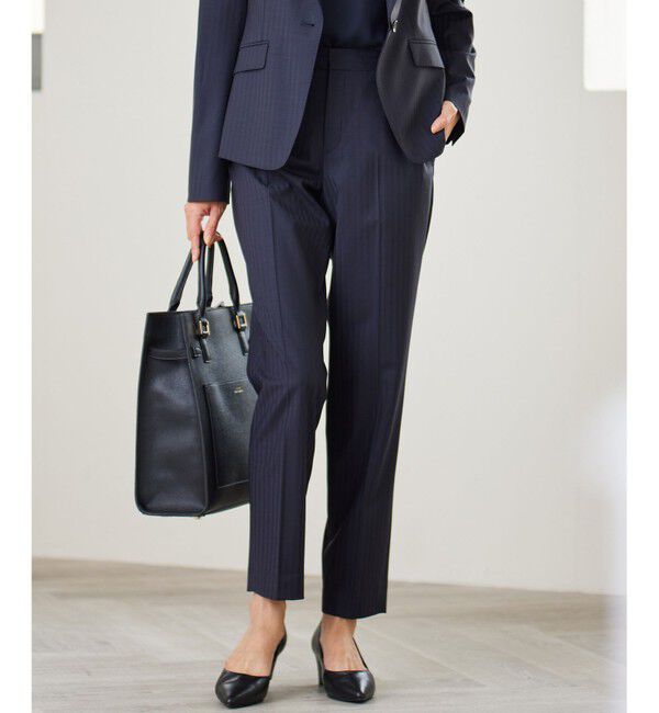 23区「【セットアップ対応】ラフィーネウール テーパードパンツ」|その他|ﾈｲﾋﾞｰｽ